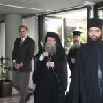 Ο Μητροπολίτης Θεσσαλονίκης κ. Άνθιμος και ο Πρύτανης του Α.Π.Θ. κ. Αναστάσιος Μάνθος